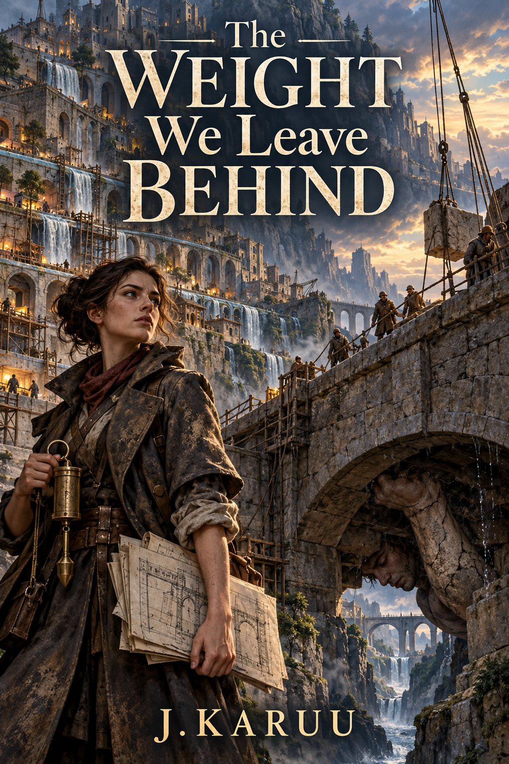 The Weight We Leave Behind — approved J.KARUU edition cover