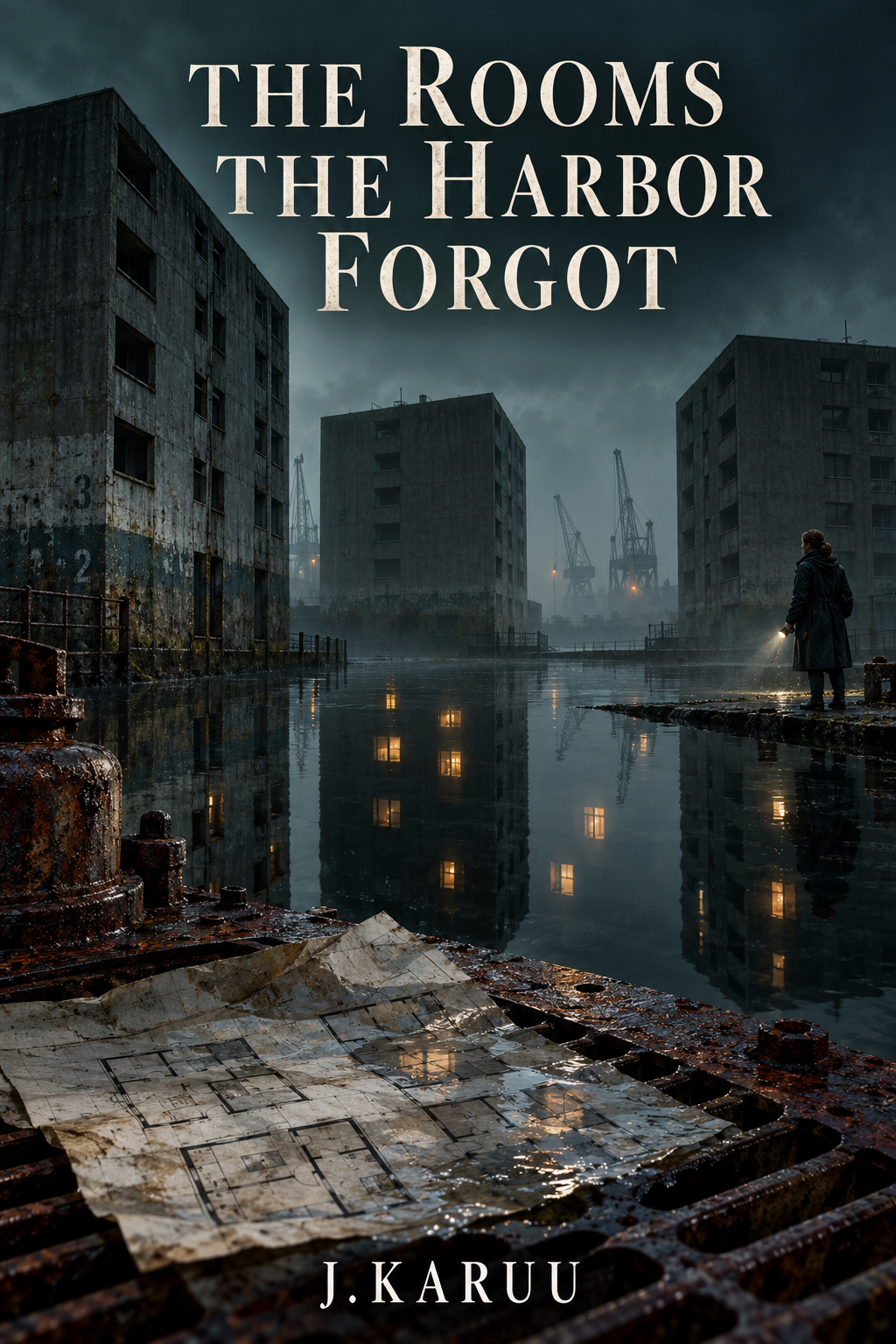 The Rooms the Harbor Forgot — approved J.KARUU edition cover
