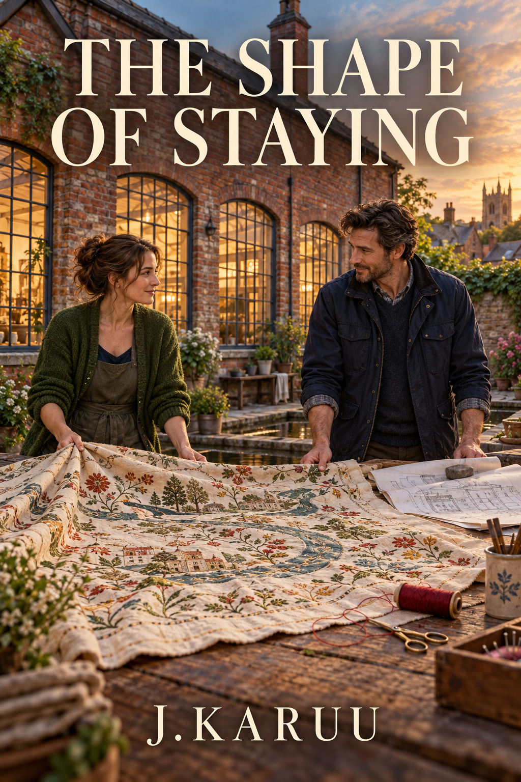 The Shape of Staying — approved J.KARUU edition cover