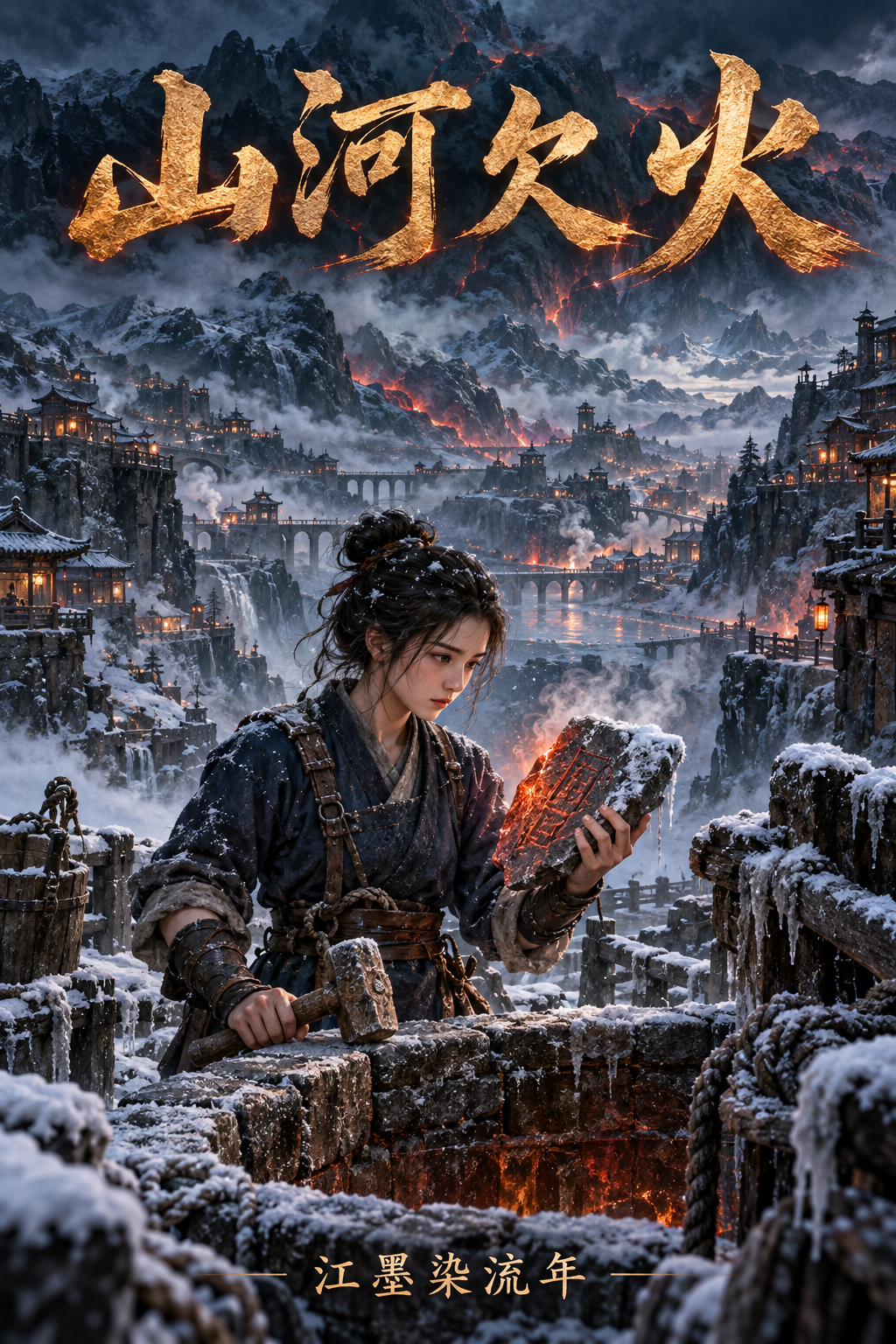 山河欠火 — approved 江墨染流年 edition cover