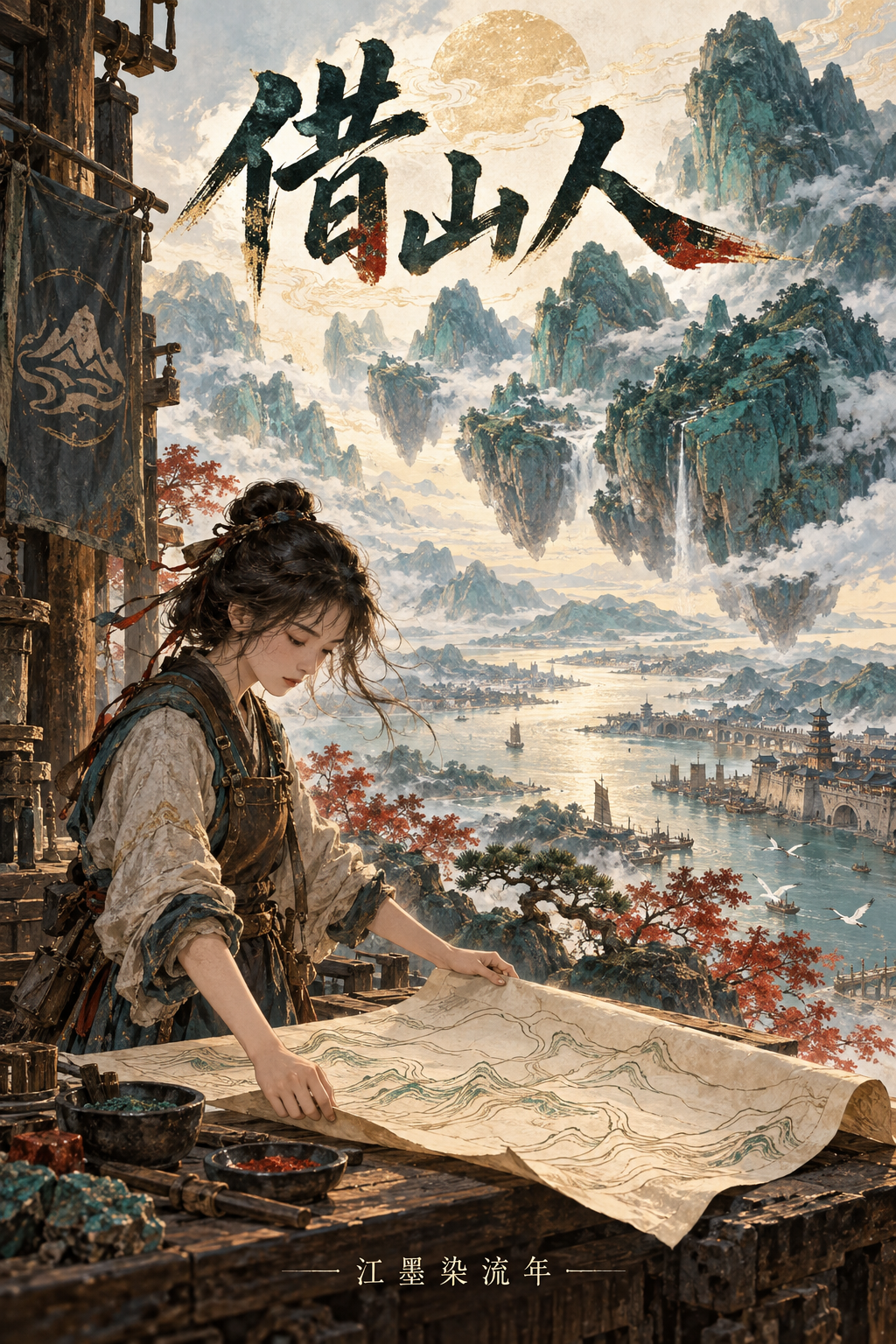 借山人 — approved 江墨染流年 edition cover