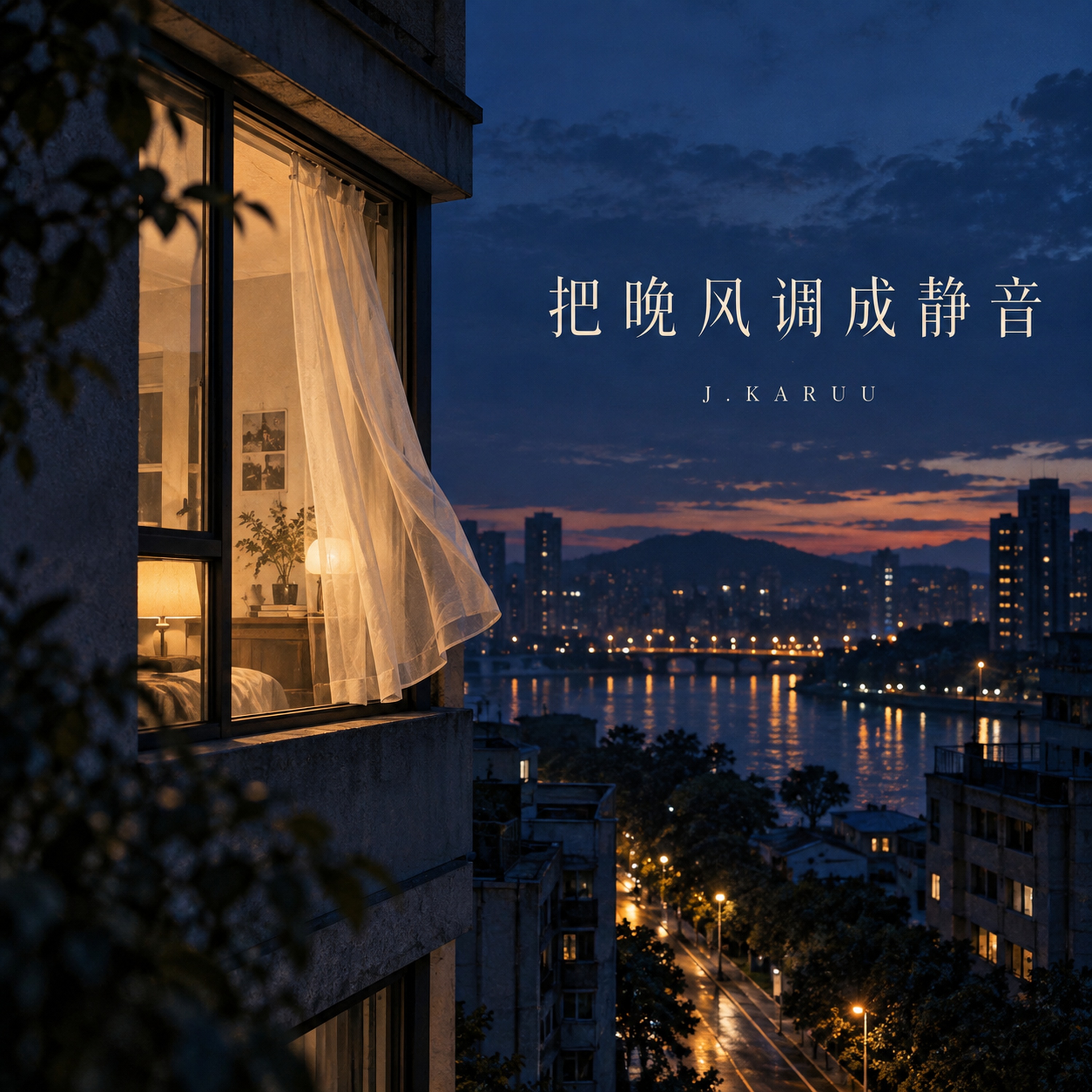 把晚风调成静音 — original J.KARUU release artwork