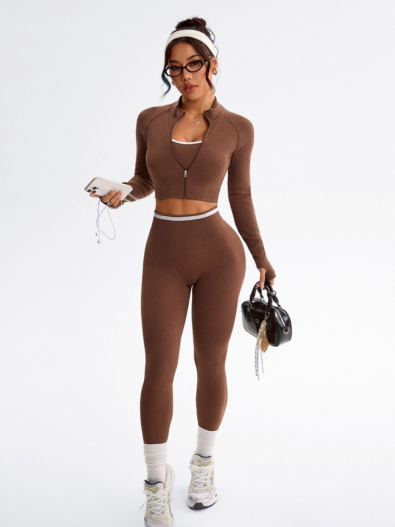 Long-Sleeve Layered Active Set - product view 2 - KR02-0013